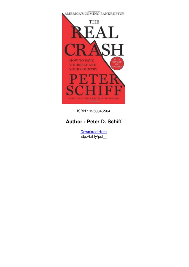 The Real Crash Peter Schiff Pdf Free Download